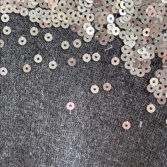 Michael  Kors Gray Sequins Sweater - Picture 6 of 8